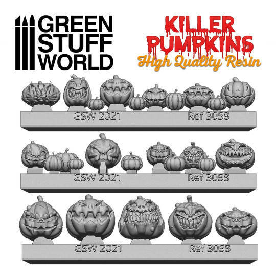 Resin Killer Pumpkins