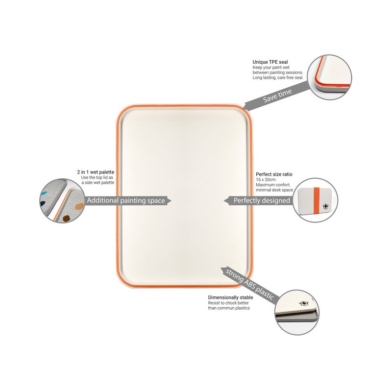 Red Grass Games Painter Lite - Everlasting Wet Palette