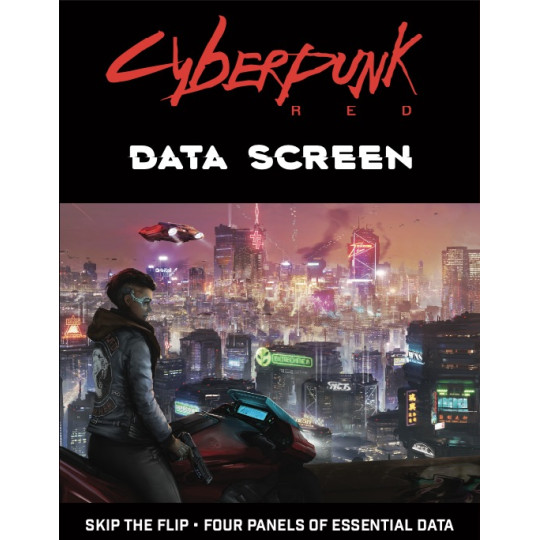 Cyberpunk Red Data Screen - EN