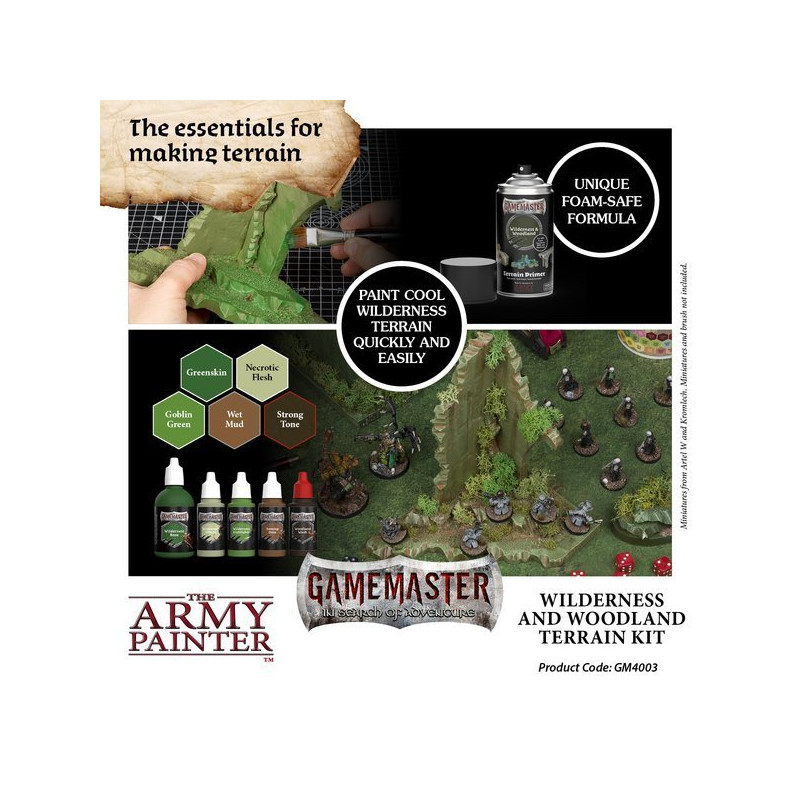 Gamemaster: Wilderness & Woodlands Terrain Kit