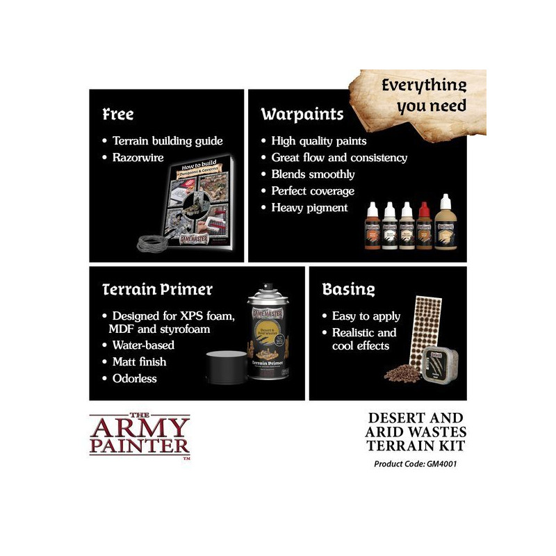 Gamemaster: Desert & Arid Wastes Terrain Kit