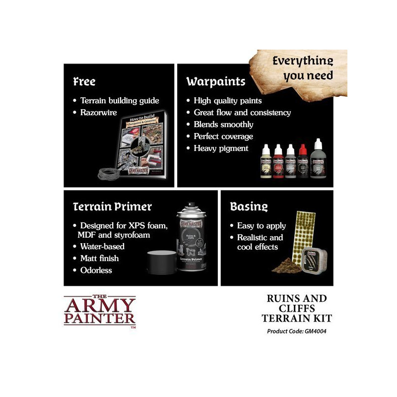Gamemaster: Ruins & Cliffs Terrain Kit