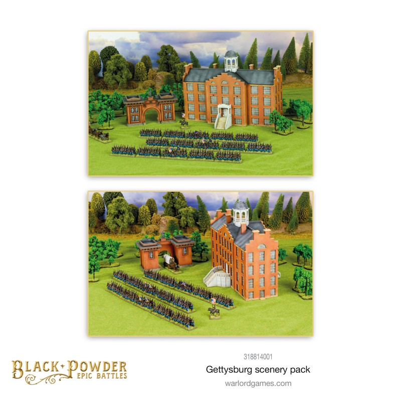 Black Powder Epic Battles: Gettysburg Scenery Pack