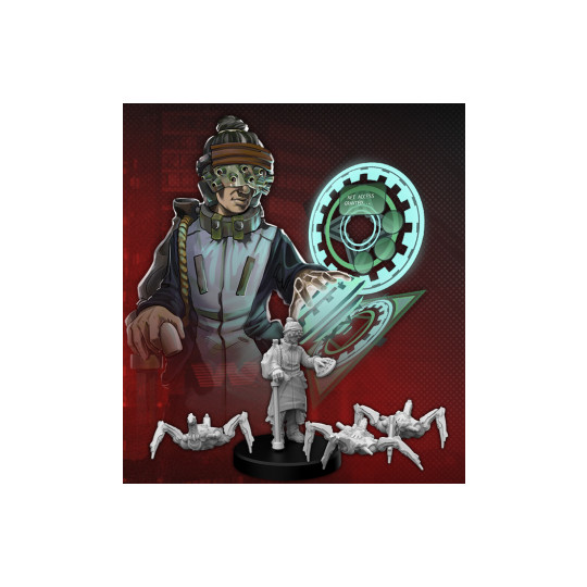 Cyberpunk Red - Wall Crawlers (Netrunner & 3 CRaB Drones)