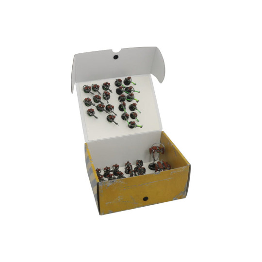 Pudełko S&S Medium na modele na zmagnesowanych podstawkach (dwie płyty) 