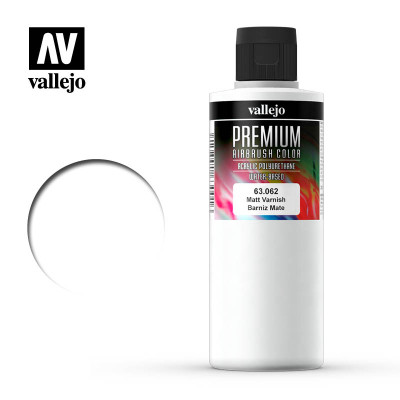 Vallejo 63.062 Premium Matt Varnish 200ml