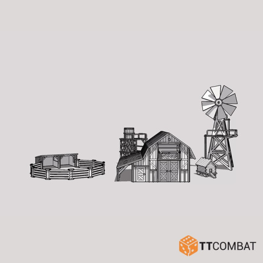 Dressing's Ranch Cattle Barn