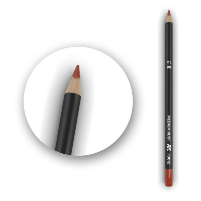 Watercolor Pencil Medium Rust