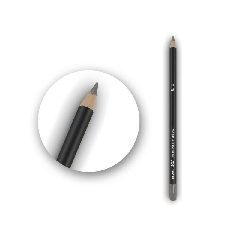 Watercolor Pencil Dark Aluminum
