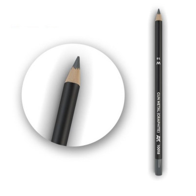 Watercolor Pencil Gun Metal (Graphite)