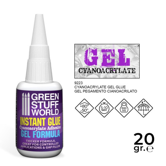 GSW Cyanocrylate Adhesive - GEL formula