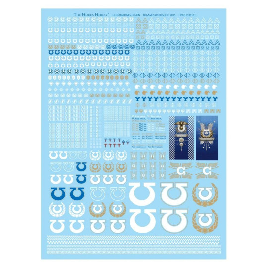 [MO] Ultramarines Legion Transfer Sheet
