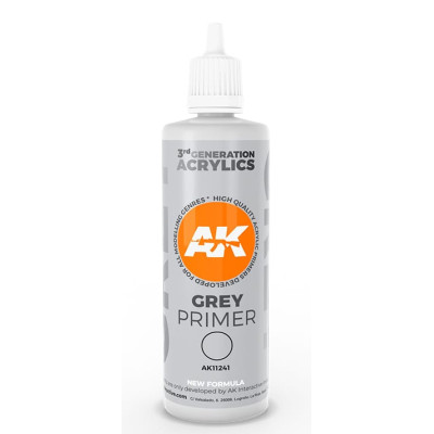 AK-Interactive Grey Primer (100ml)