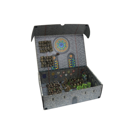 Strike Force Box z dodatkową płytką na górnej klapce (Fantasy)