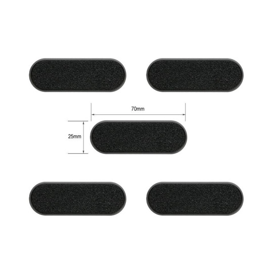 [MO] Citadel 70x25mm Oval Bases