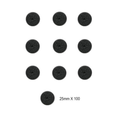 [MO] Citadel 25mm Round Bases (100 Pack)