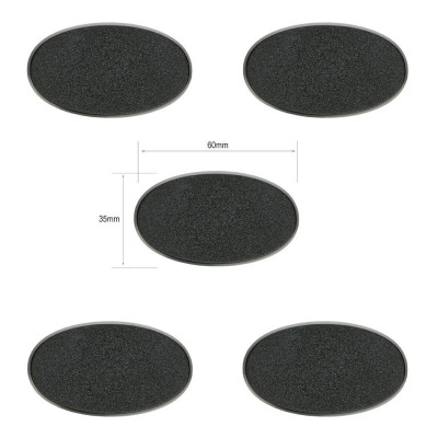[MO] Citadel 60x35mm Oval Bases