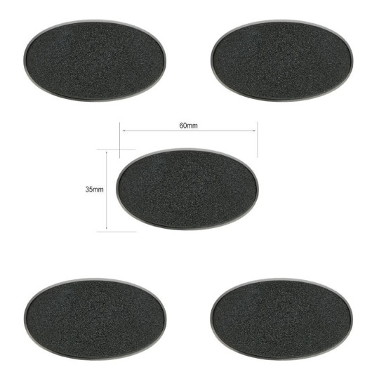 [MO] Citadel 60x35mm Oval Bases