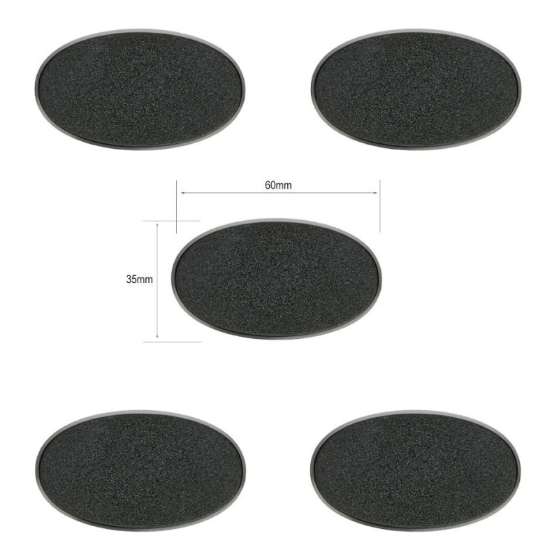 [MO] Citadel 60x35mm Oval Bases