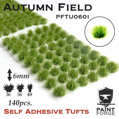 Paint Forge Tuft 6mm Autumn Field