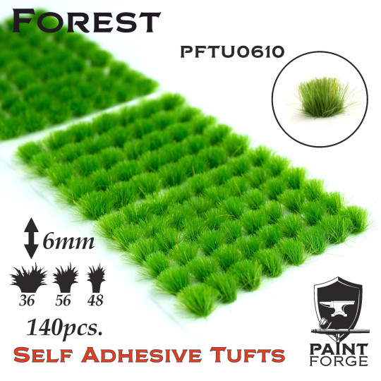 Paint Forge Tuft 6mm Forest
