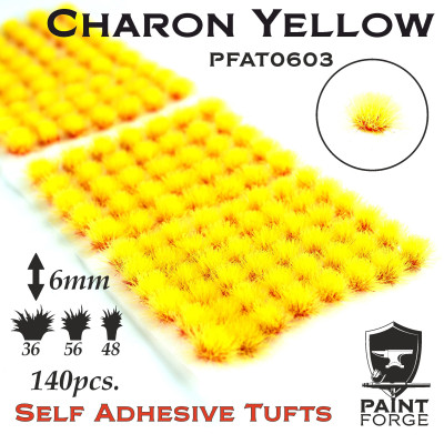 Paint Forge Alien Tuft 6mm Charon Yellow