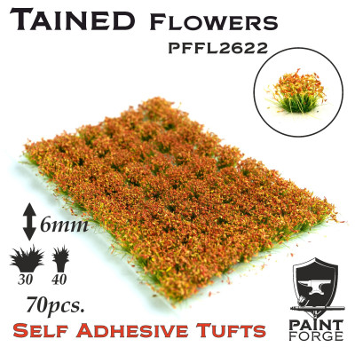 Paint Forge Tuft 6mm Tained Flowers