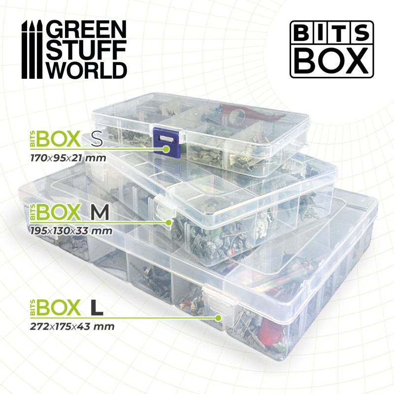 Removable plastic BITS BOX - L