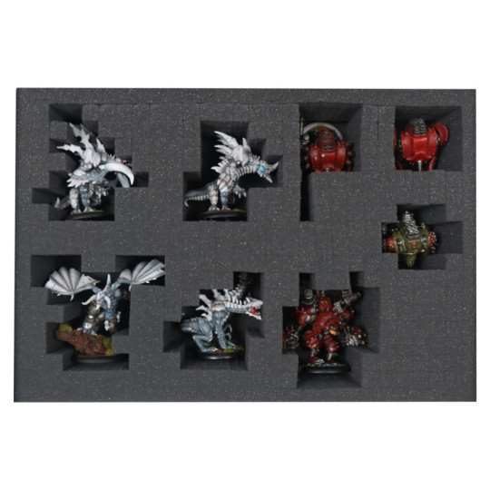 Pudełko XL z pianką raster 72 mm o podwyższonej gęstości (NOWE)