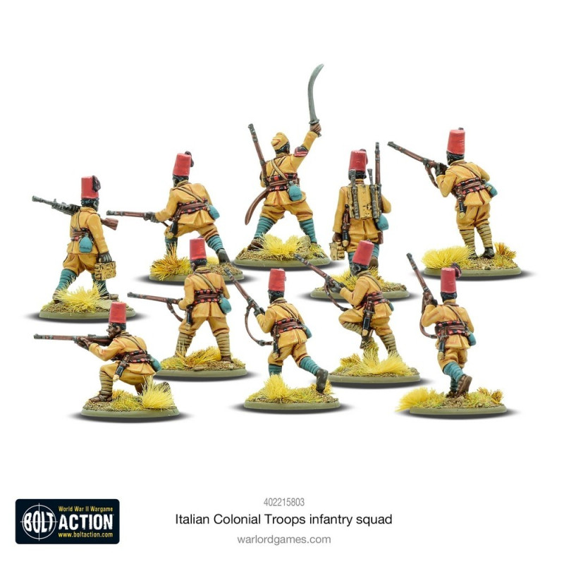 Italian Colonial Troops Infantry Squad