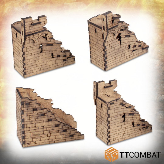 Savage Domain: Ruined Castle Walls