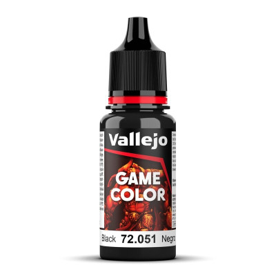 Vallejo Game Color 72051 Black 18 ml