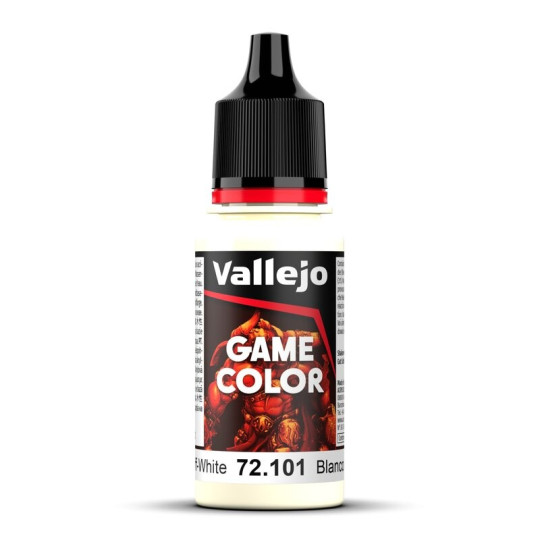 Vallejo Game Color 72001 Dead White 18 ml