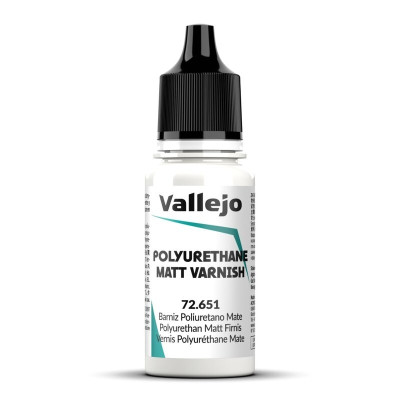 Vallejo Game Color 72651 Polyurethane Matt Varnish 18 ml