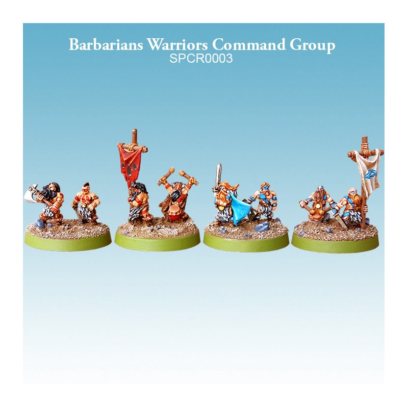 Barbarians Warriors Command Group