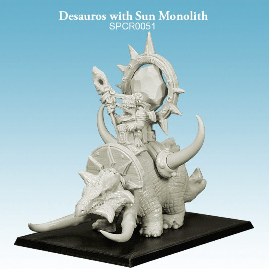 Desauros with Sun Monolith