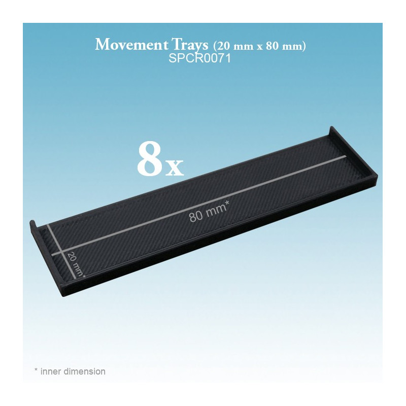 Movement Trays (20 mm x 80 mm)