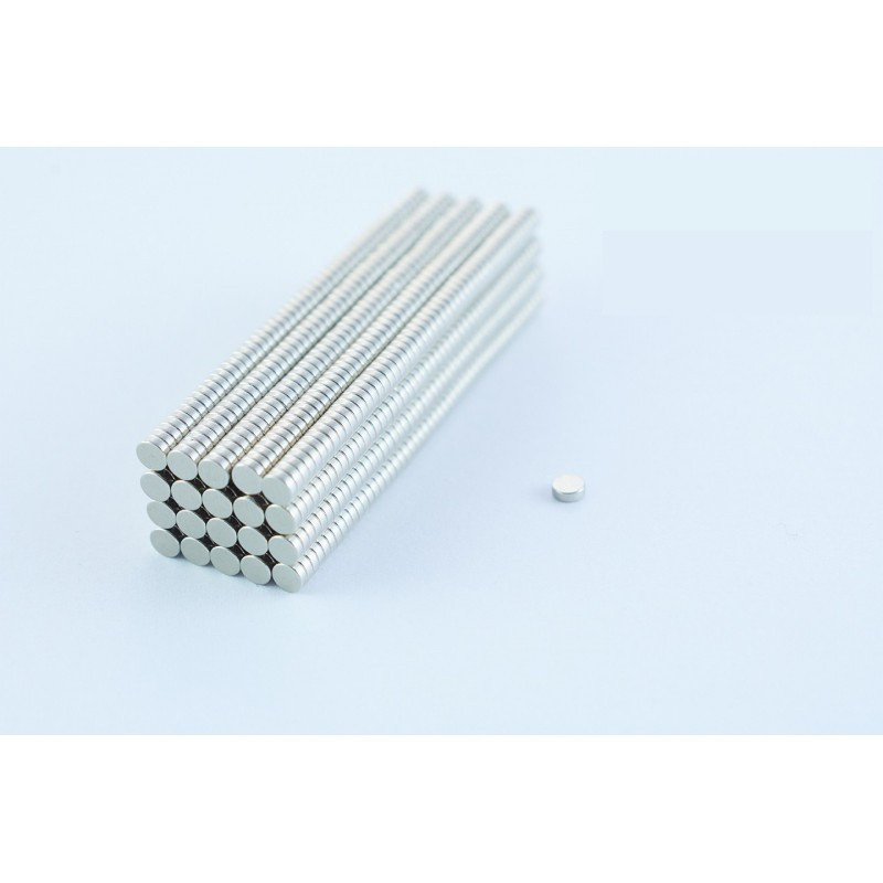 Magnes neodymowy walec 3 x 1 mm