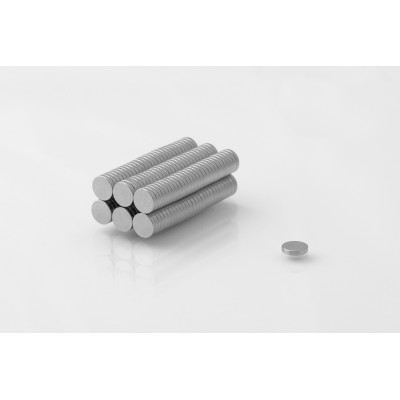 Magnes neodymowy walec 5 X 1 mm