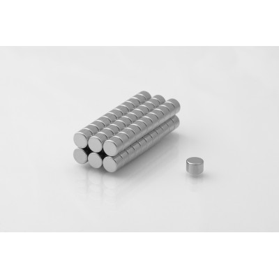 Magnes neodymowy walec 6 x 4 mm