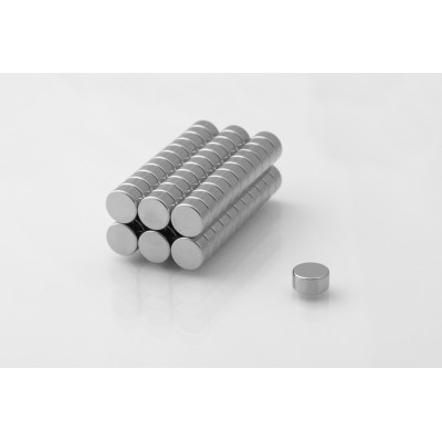 Magnes neodymowy walec 8 x 4 mm