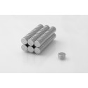 Magnes neodymowy walec 8 x 4 mm