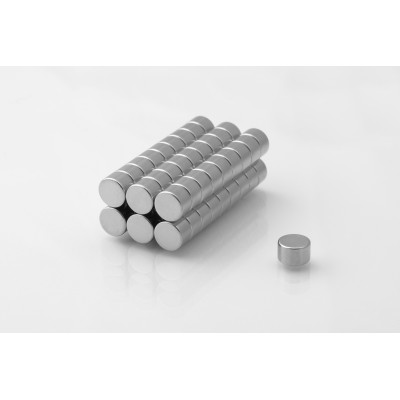 Magnes neodymowy walec 8 x 5 mm