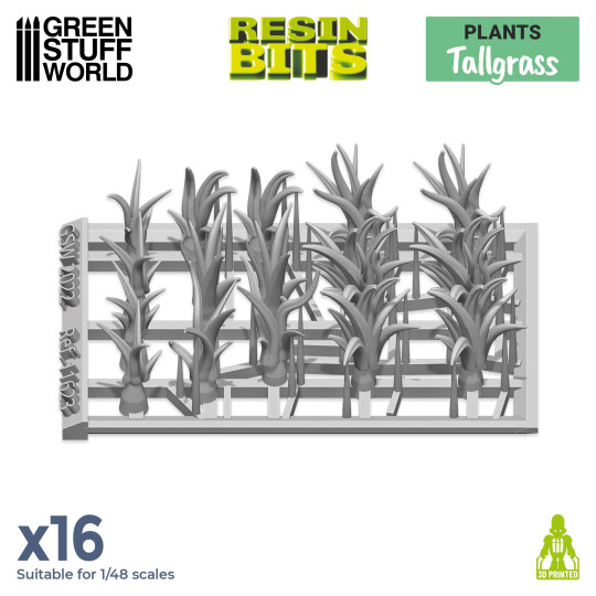 3D printed set - TALL GRASS