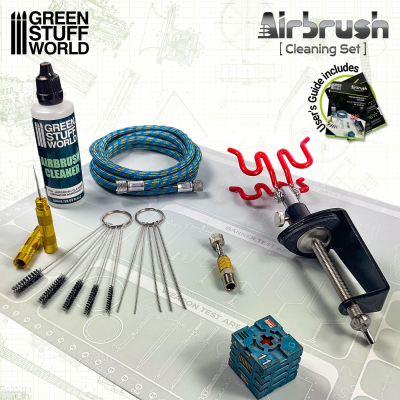 Set Tools - Airbrush Cleaning Set