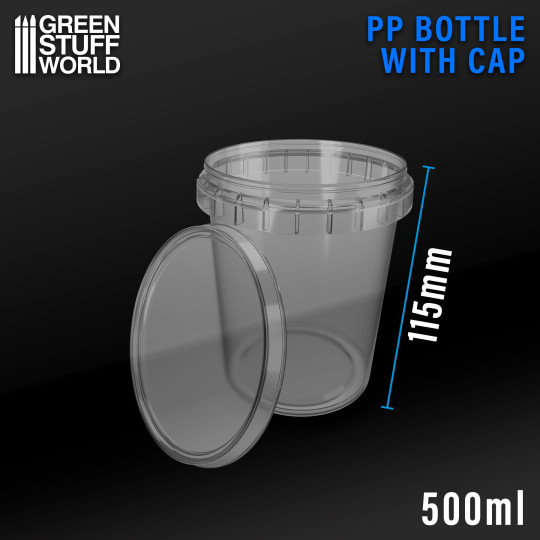 500ml PP bottle with Cap