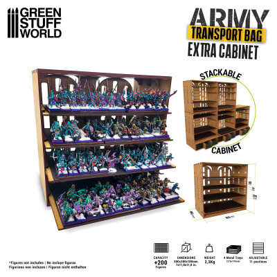 Army Transport Bag - Extra Cabinet