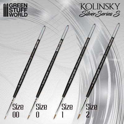 SILVER SERIES (S) - Kolinsky Brush Set (Serie-S)