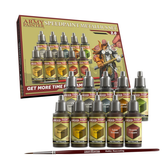  The Army Painter: Speedpaint 2.0 - Metallics Set