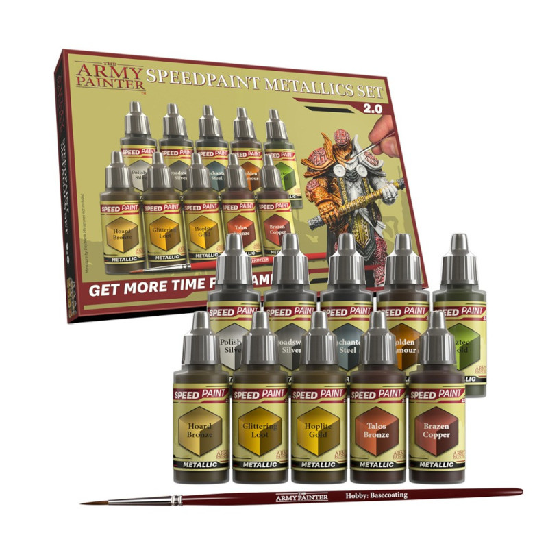  The Army Painter: Speedpaint 2.0 - Metallics Set